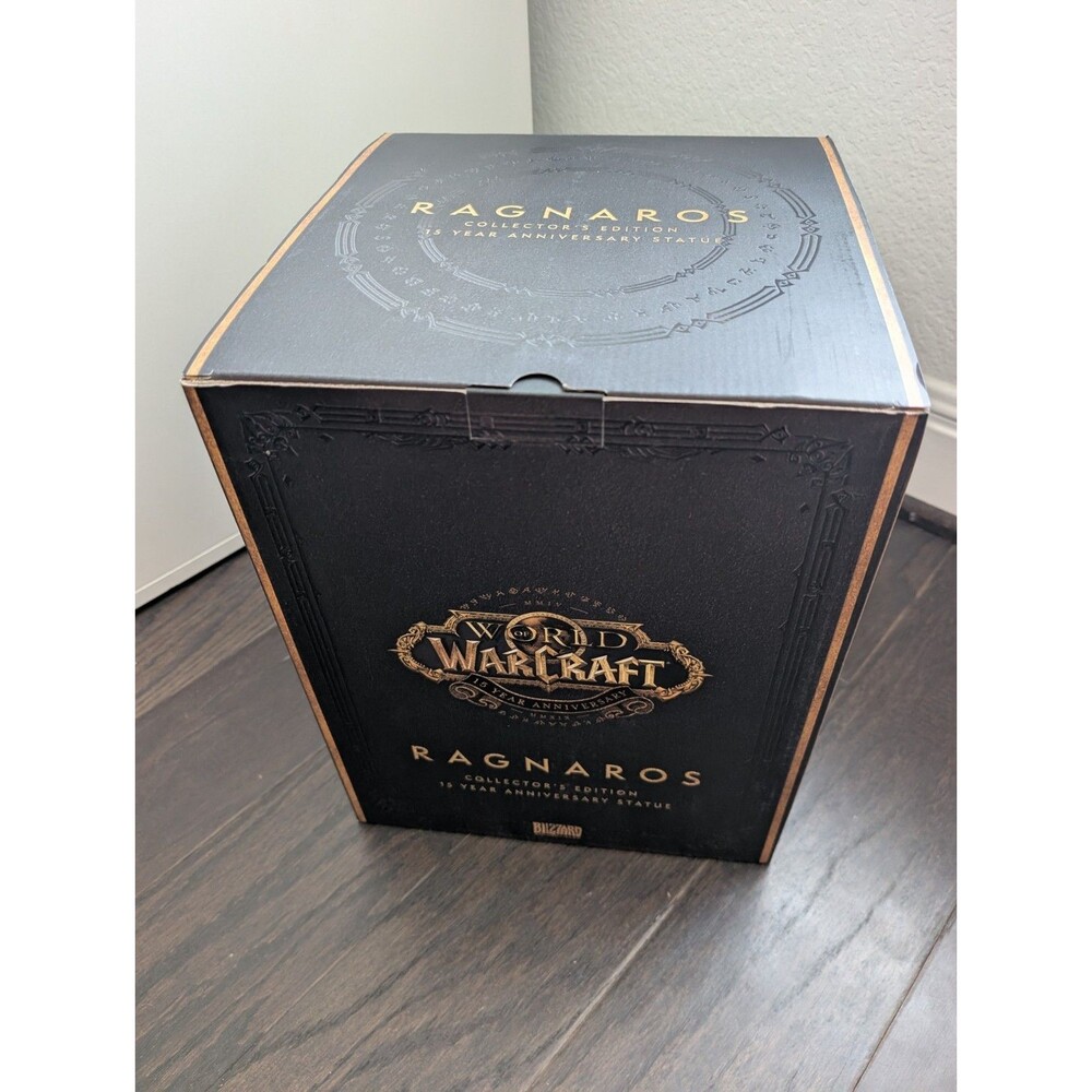 World of Warcraft 15 Anniversary Collectors Edition Fire Lord Ragnaros Statue